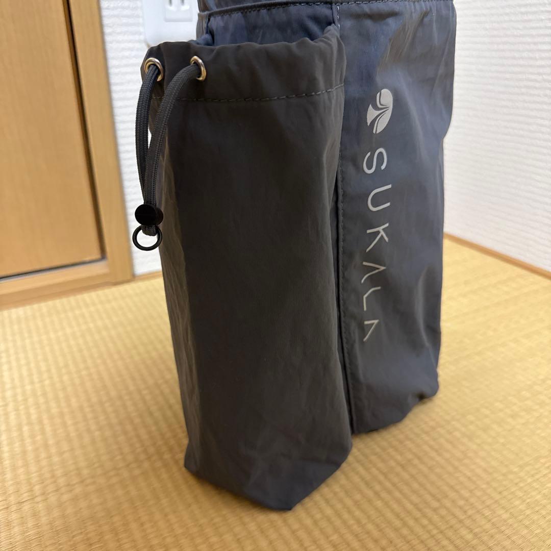 SUKALA ヨガマットケース グレー&ヨガマットブルーパープル