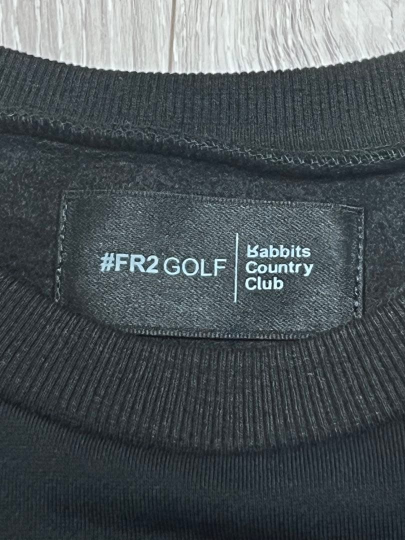 #FR2GOLF トレーナー　ブラック　サイズL 裏起毛