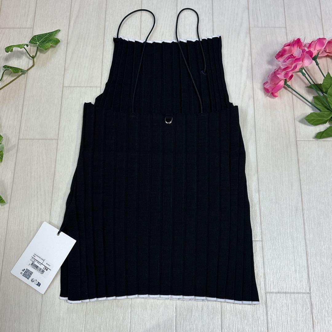新品 JACQUEMUS ジャックムス ニット キャミソール ブラック 36