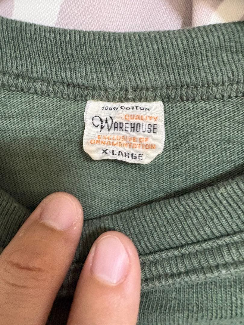 Warehouse キャンプスチュワート Tシャツ XL