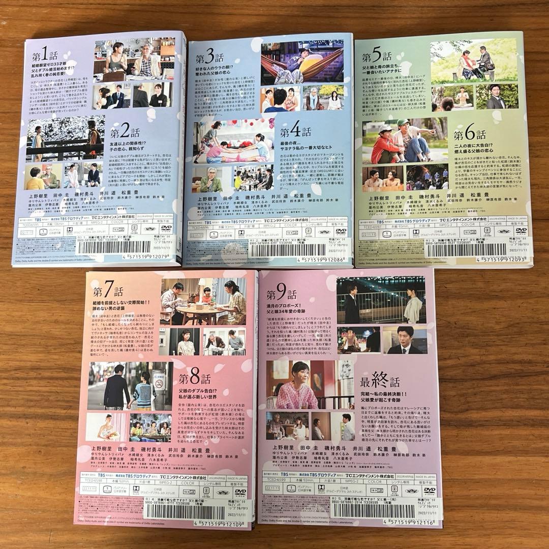 持続可能な恋ですか?～父と娘の結婚行進曲〜　DVD 全5巻　全巻セット