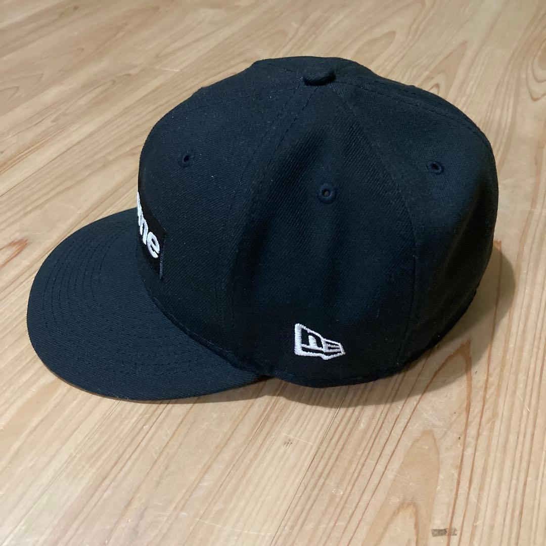 帽子 Supreme Money BoxLogo NewEra black 7 3/8