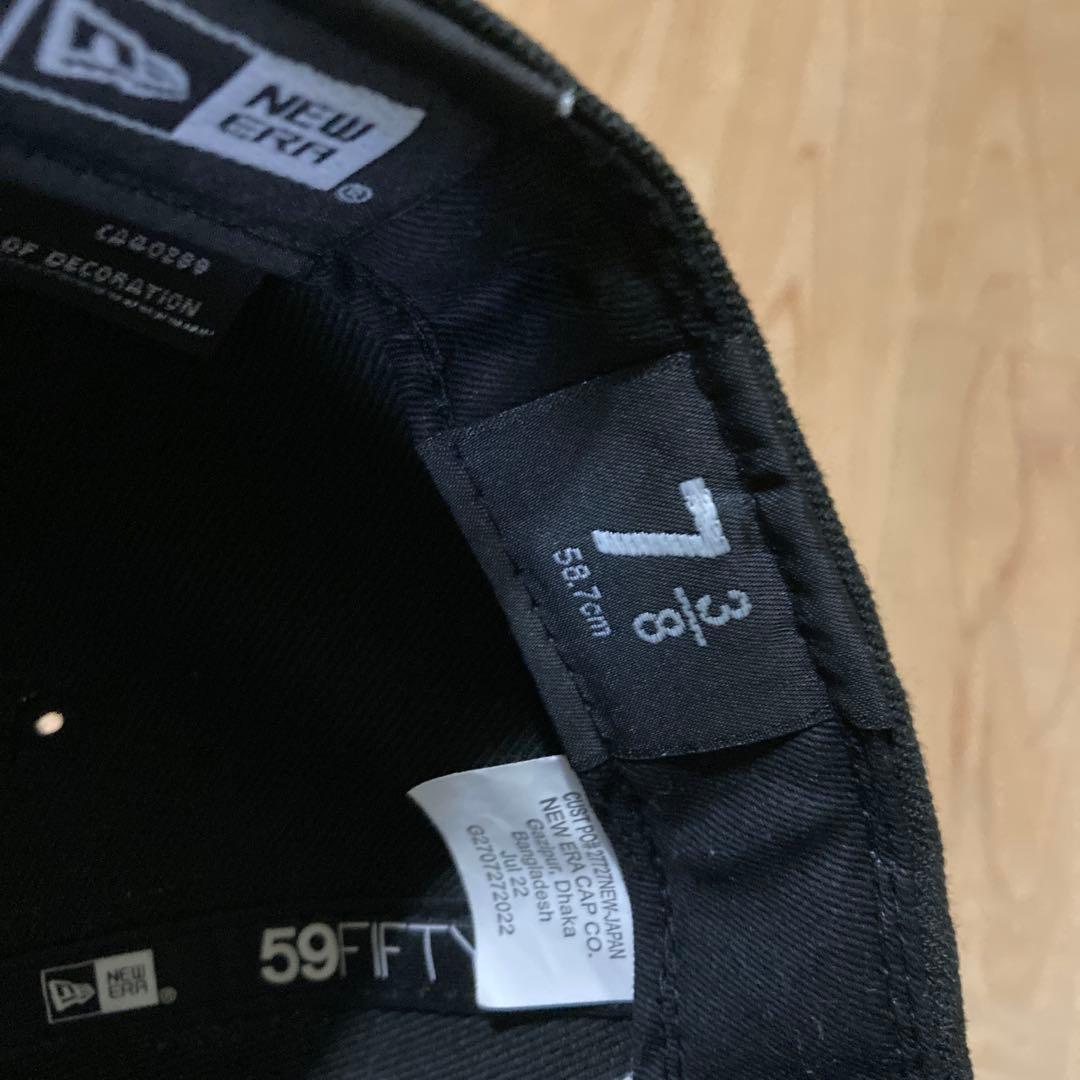 帽子 Supreme Money BoxLogo NewEra black 7 3/8