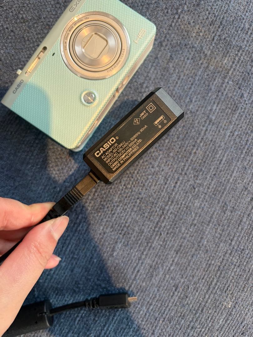 CASIO EXILIM EX-ZR60 Wi-Fi転送 自撮り動作確認済み