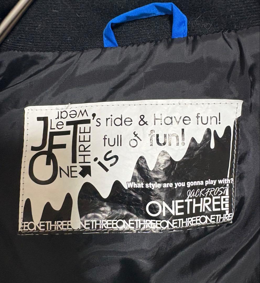 ♦︎良品♦︎ ONETHREEワンスリー　スノボウェア　スキーウェア　メンズ　M