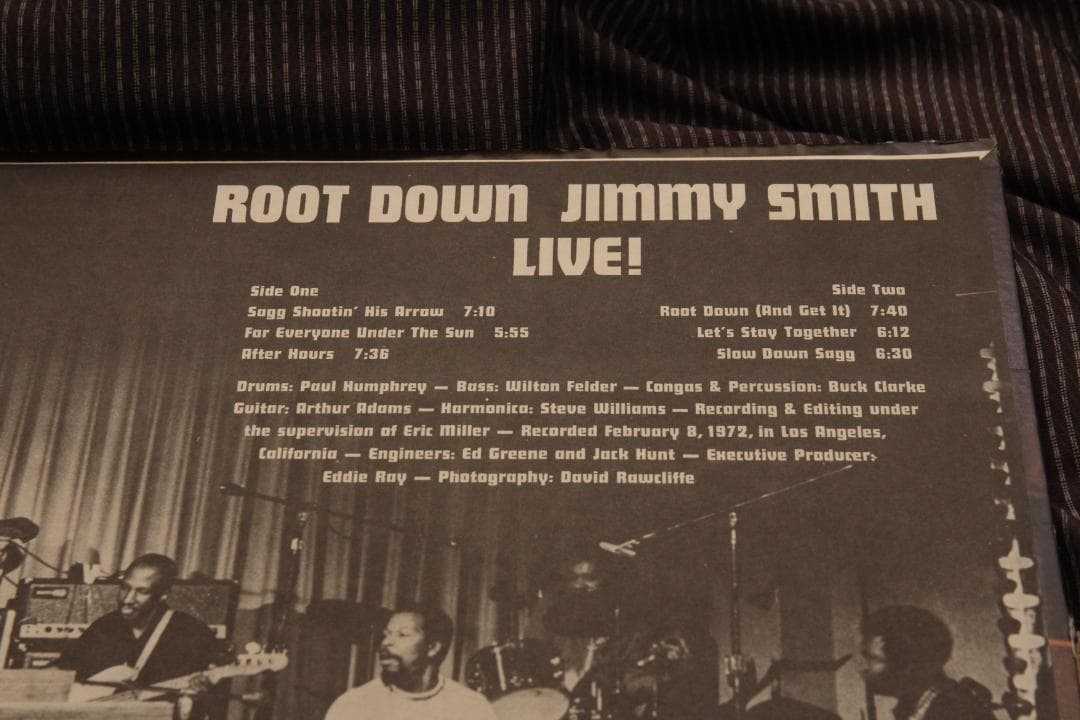 洋楽 ROOT DOWN JIMMY SMITH LIVE!