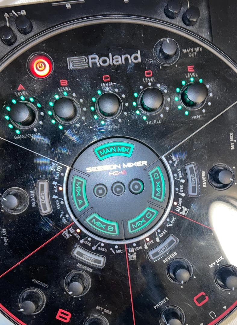 Roland HS-5 セッションミキサー マルチエフェクター ミキサー