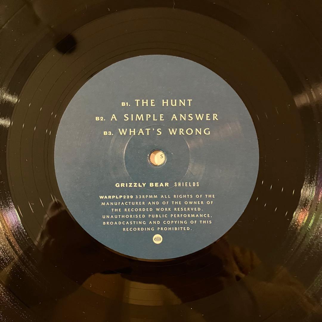 Grizzly Bear – Shields アナログレコード LP