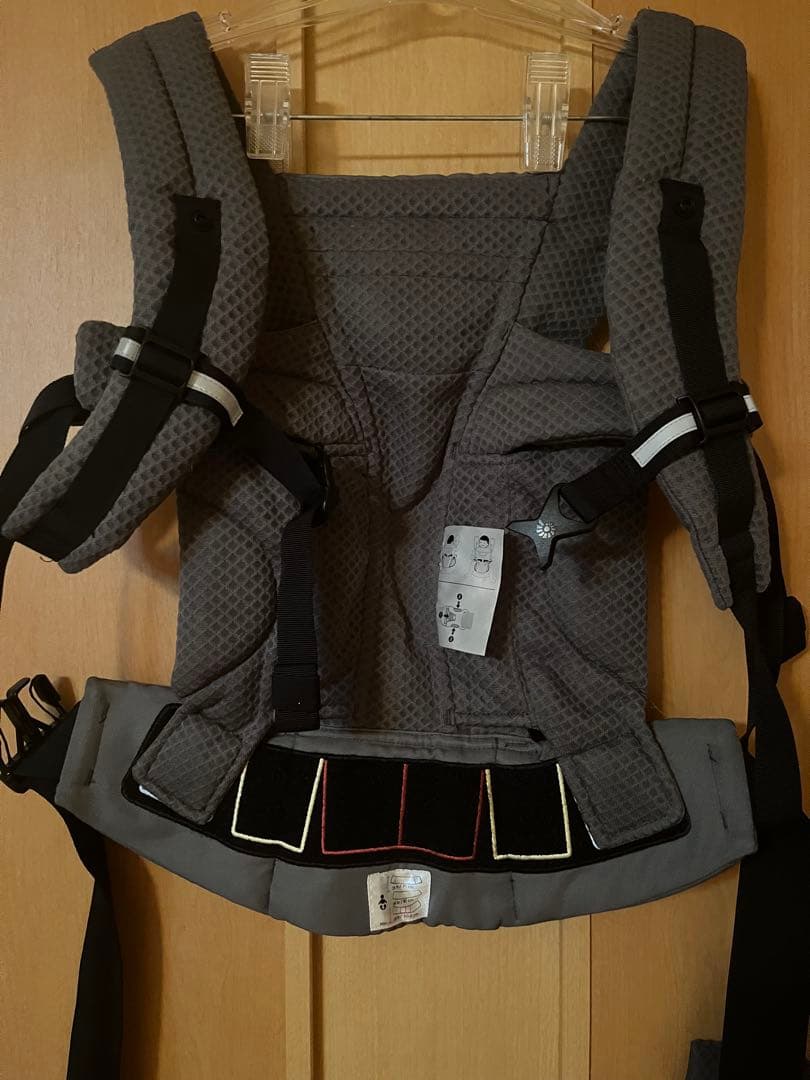 ergobaby 抱っこ紐 グレー メッシュ