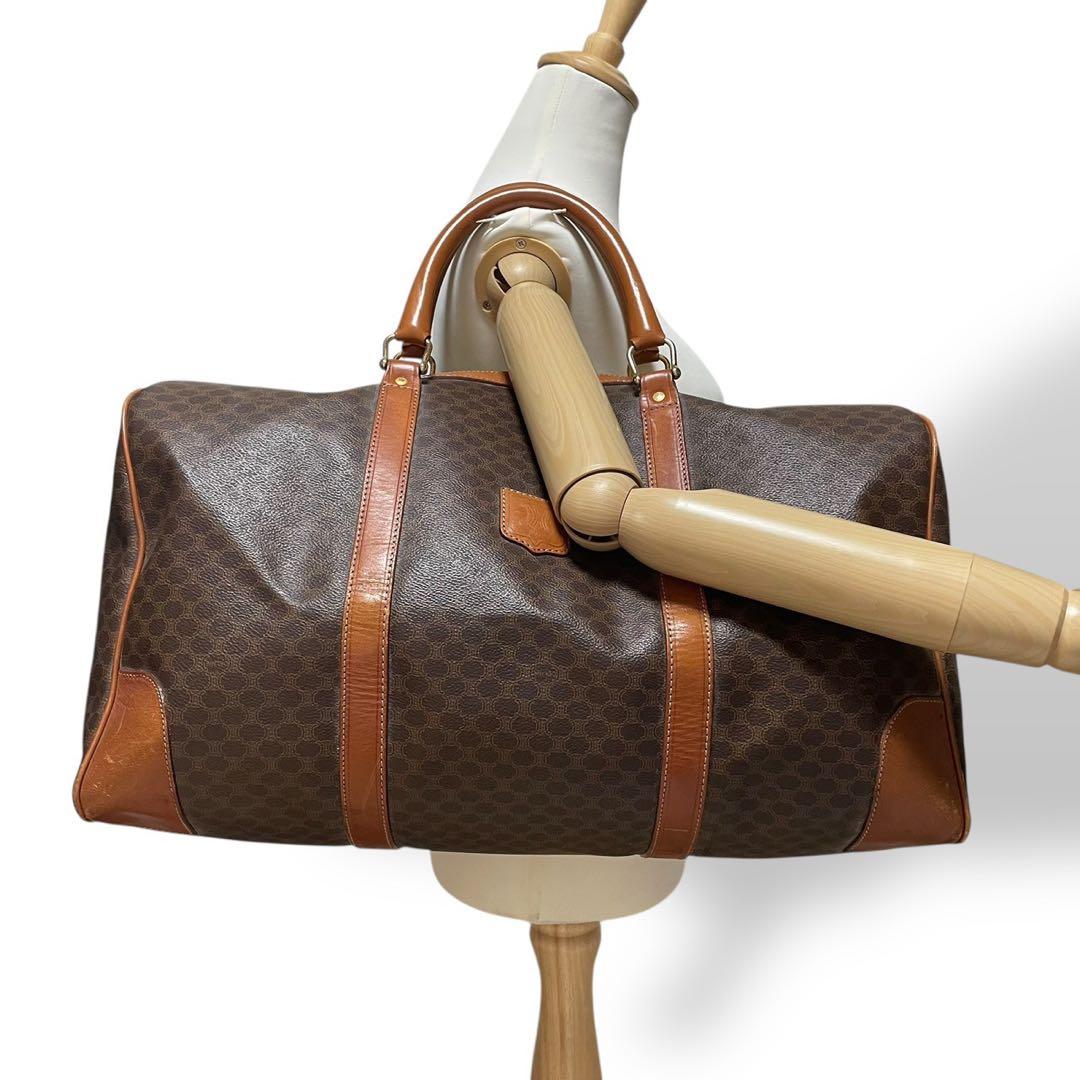 良品 4780 CELINE セリーヌ 2wayトラベルバッグ トリオンフ