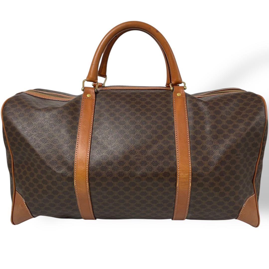 良品 4780 CELINE セリーヌ 2wayトラベルバッグ トリオンフ