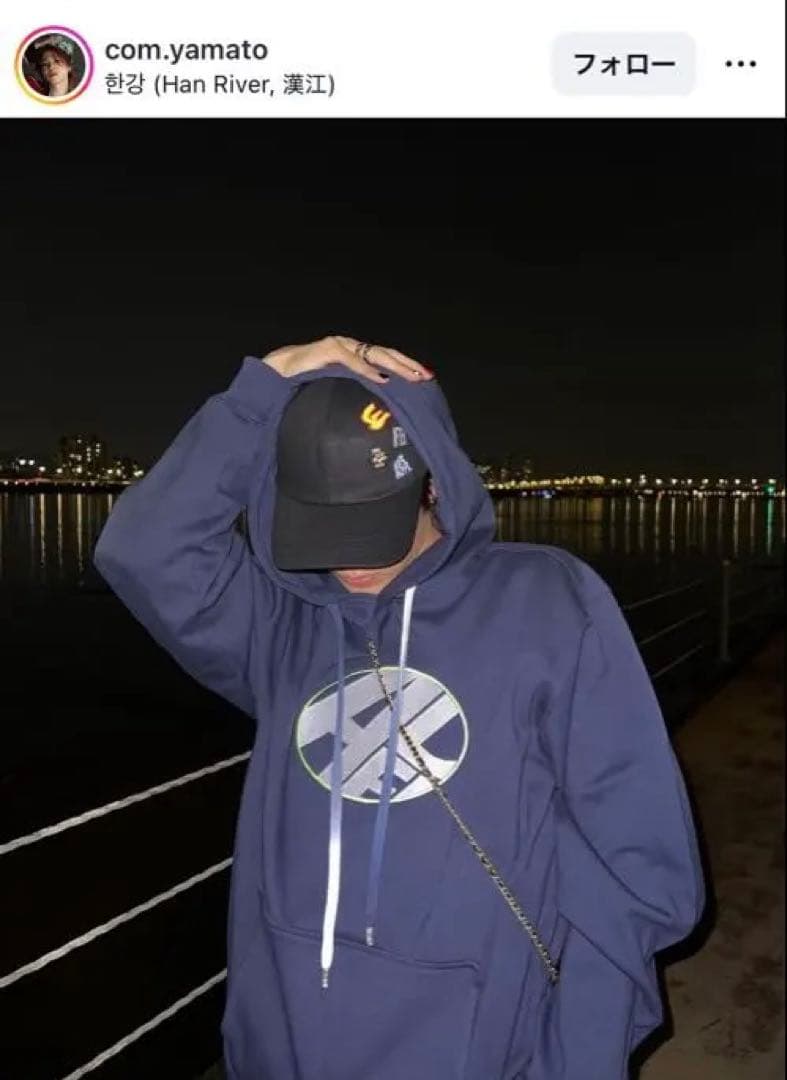 ADERERROR パッチ付き 黒 キャップ