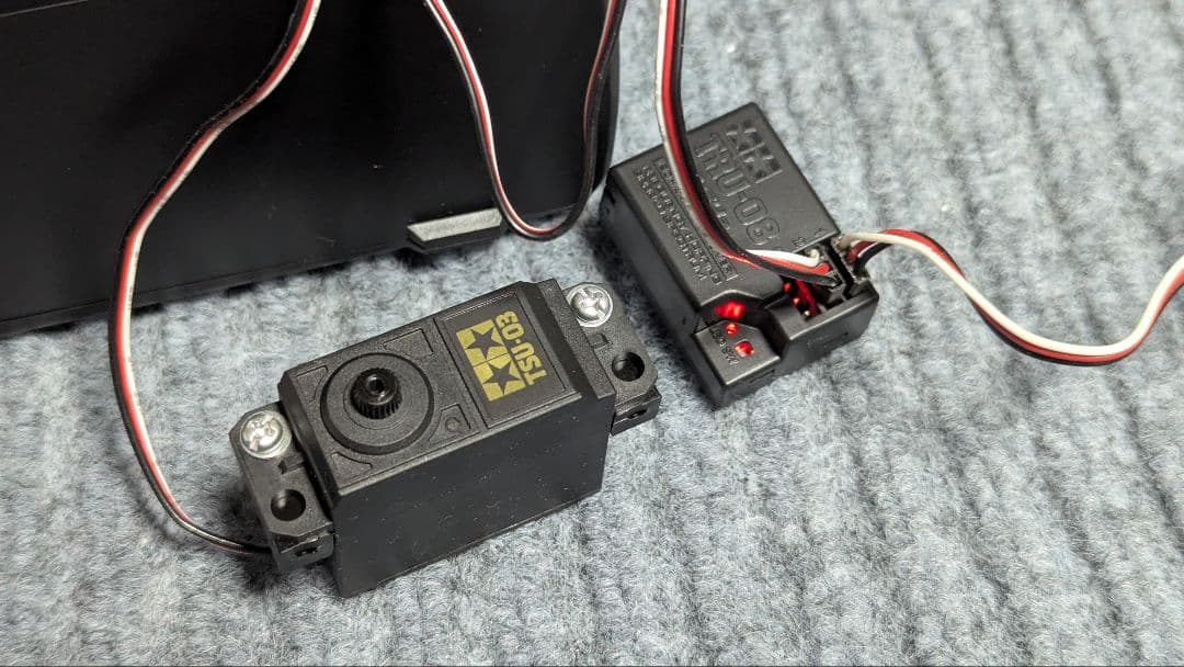 タミヤ ファインスペック 2.4G XBキットからの取り外し品