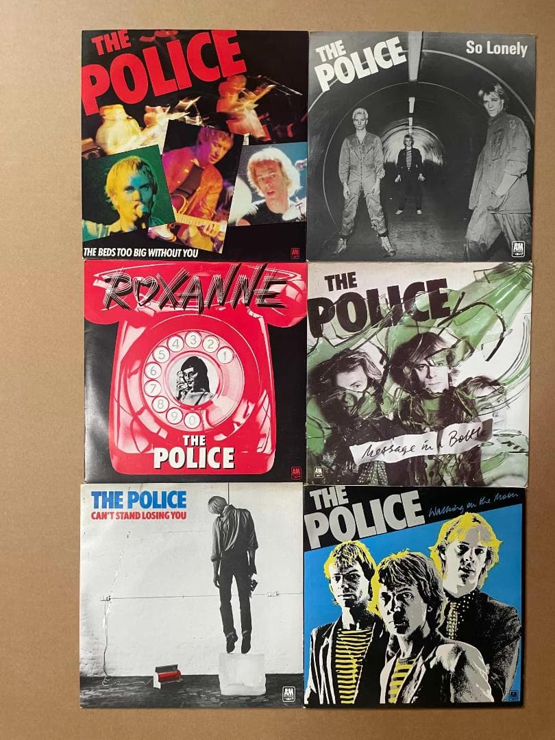限定版◎THE POLICE 6枚組 7インチシングル6枚組、AMPP 6001