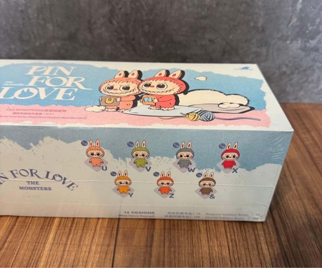 ポップマート ザ モンスターズ (ラブブ) ピン フォー ラブ シリーズ