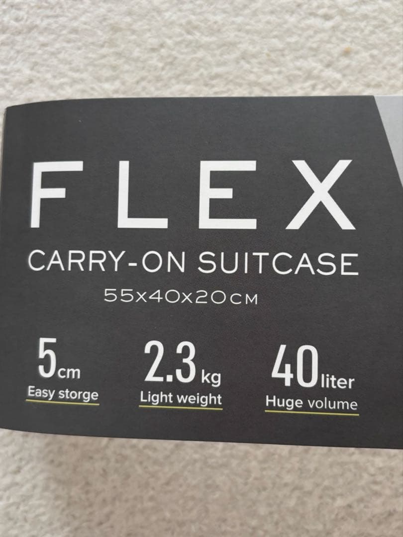 Rollink FLEX キャリーケース 40L 2.3kg