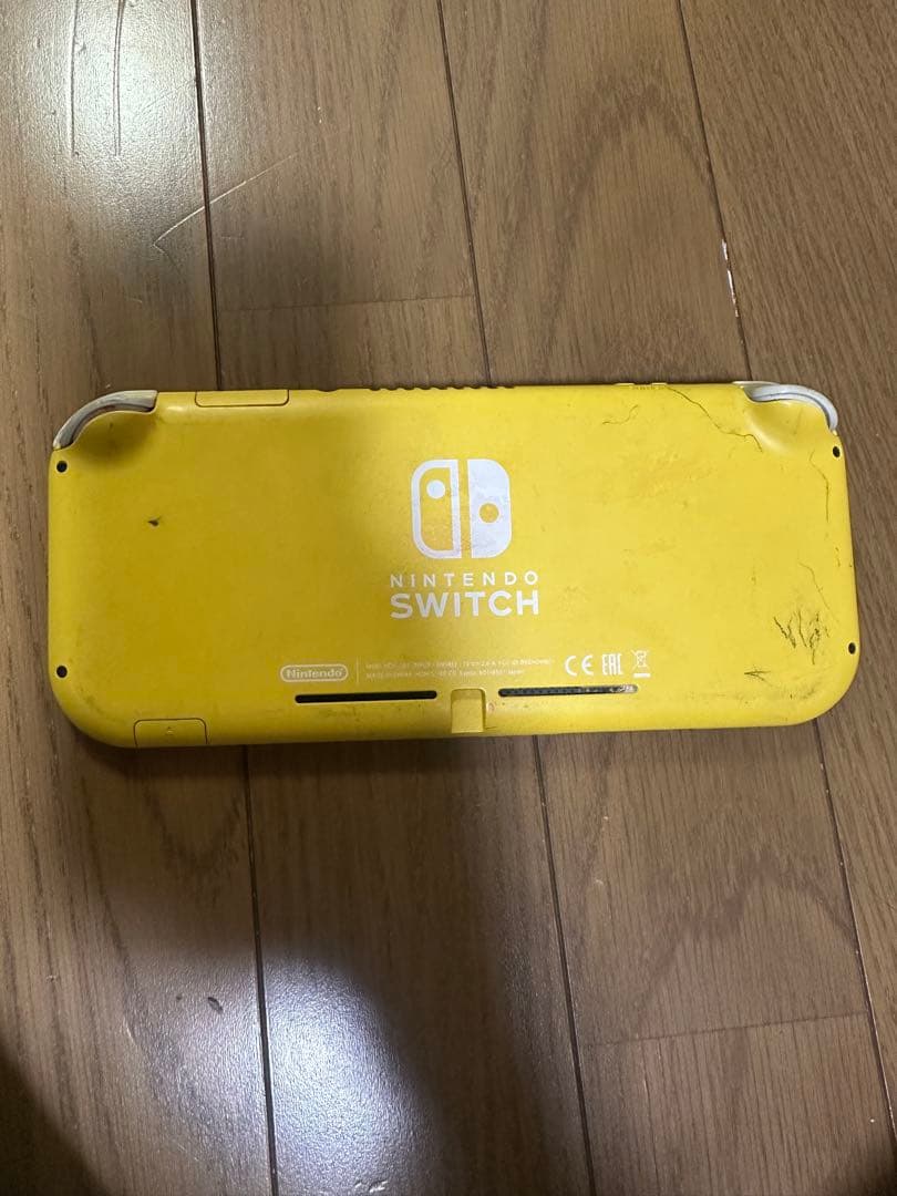 【ジャンク】Switch Lite 黄 右スティック故障