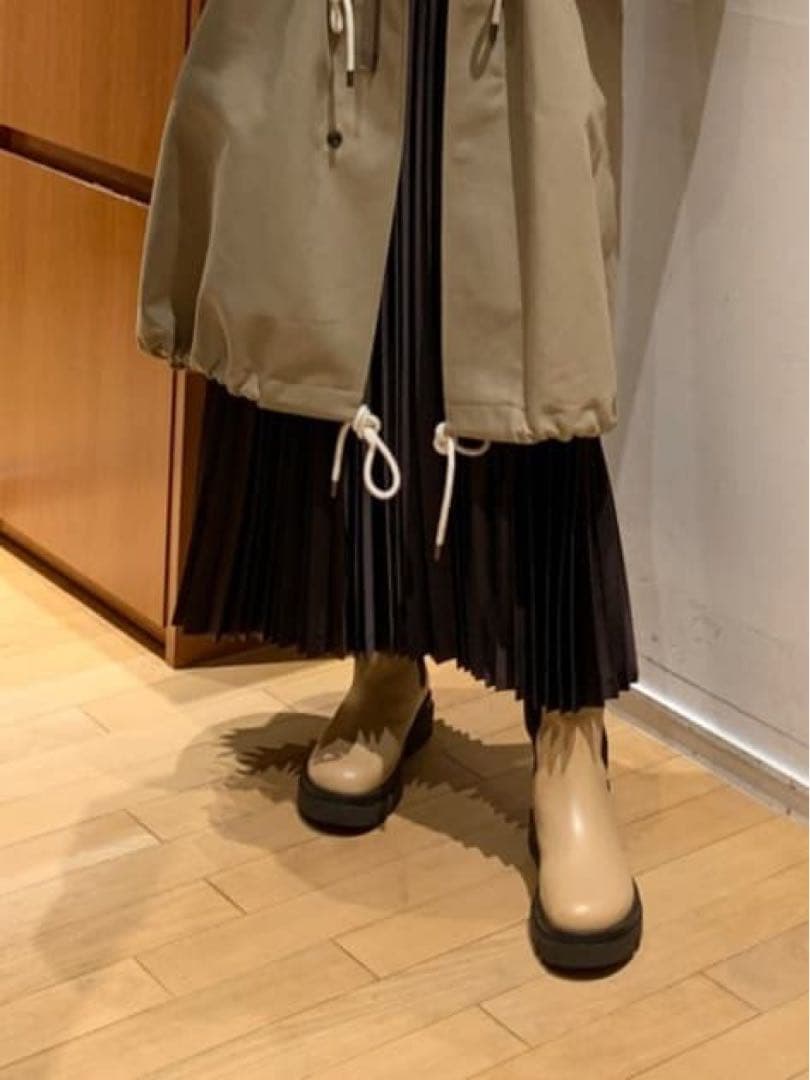 新品★ コットン モッズコート ベージュ TOMORROWLAND ¥35200