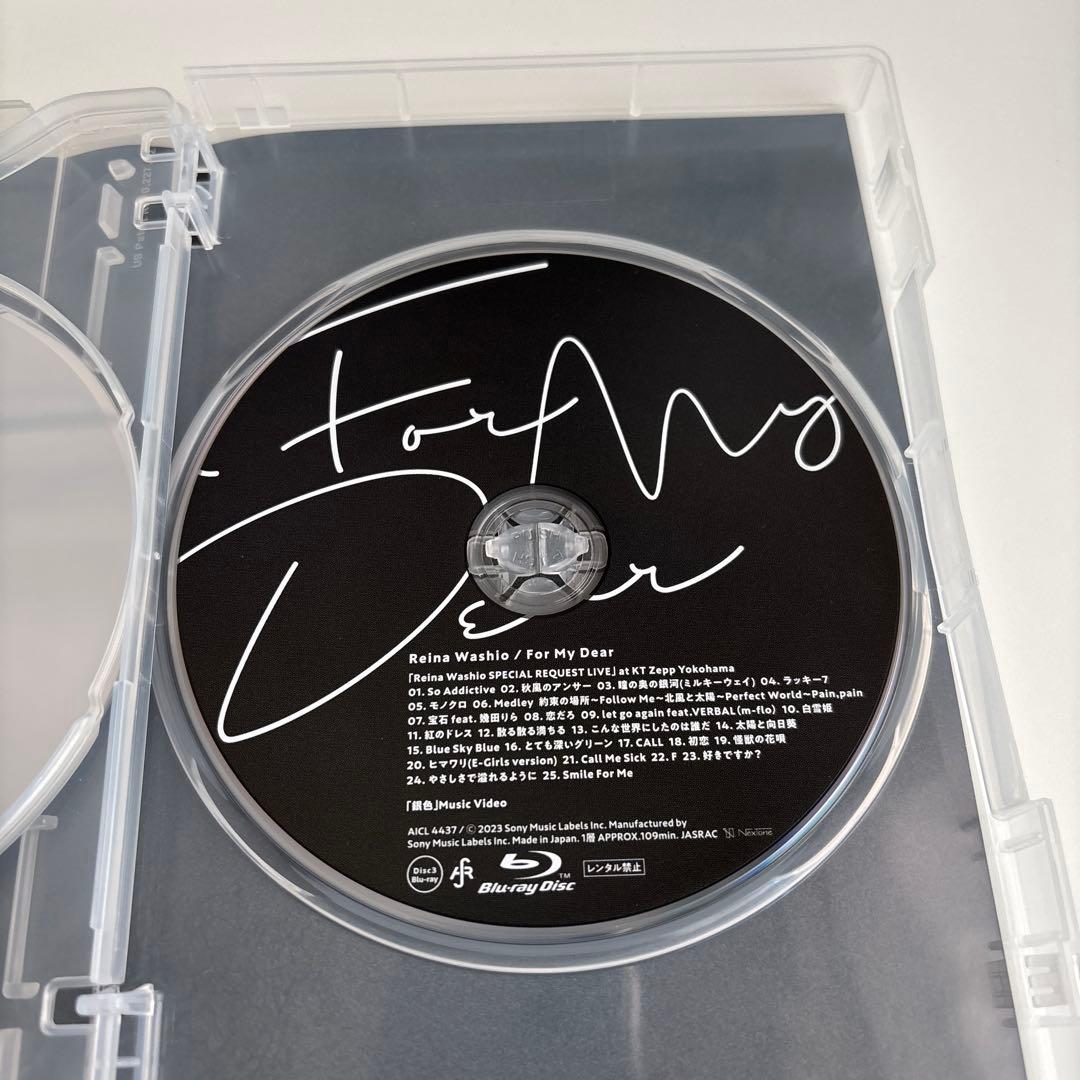 【美品】鷲尾伶菜 For My Dear (初回生産限定盤) Blu-ray