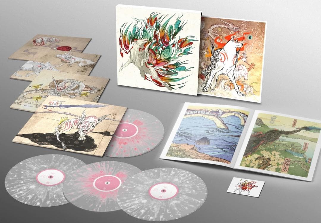 大神　サウンドトラック　アナログ盤　DATA DISCS