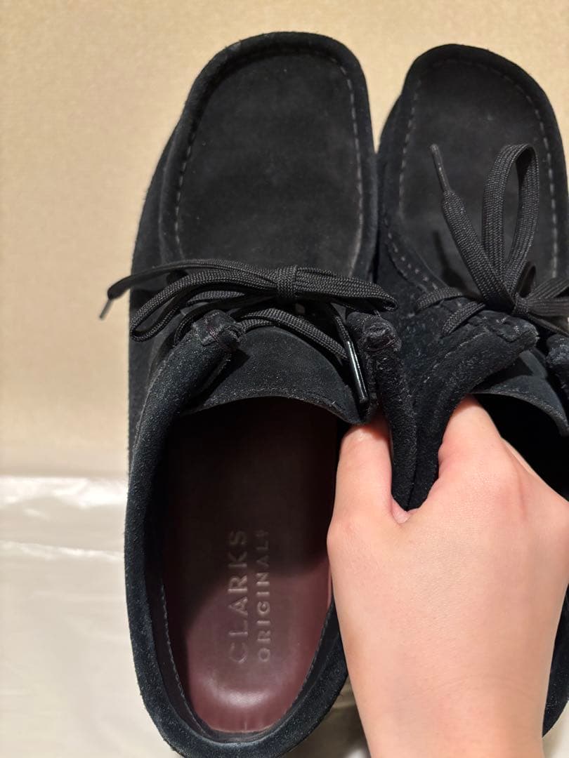 【希少】Clarksワラビーシューズ WallabeeGTX US8