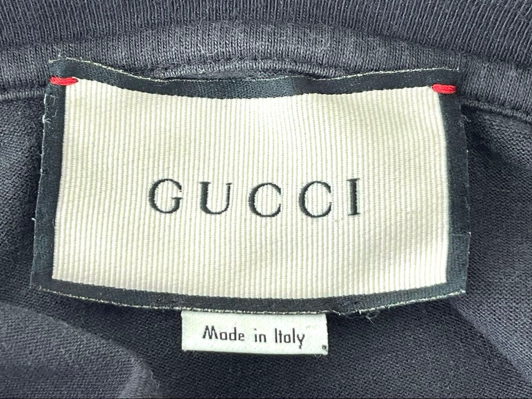 ⭐️正規品GUCCI ブレード ロゴ 半袖Ｔシャツ コットン 黒