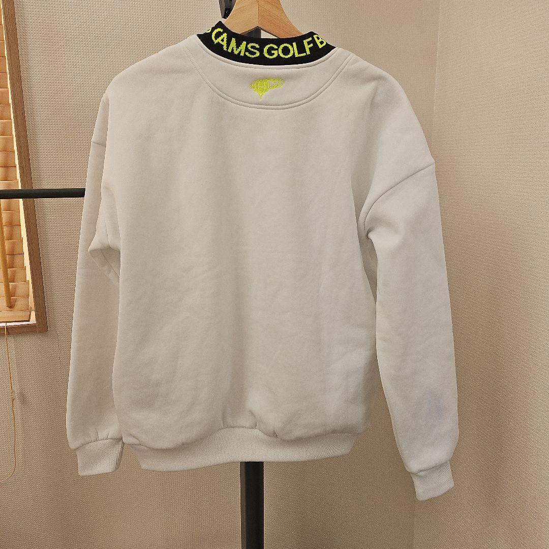 BEAMS GOLF 襟ロゴ フリース プルオーバーシャツ 【Sサイズ】