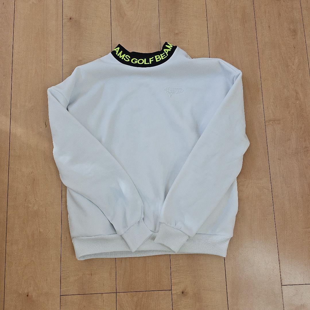 BEAMS GOLF 襟ロゴ フリース プルオーバーシャツ 【Sサイズ】