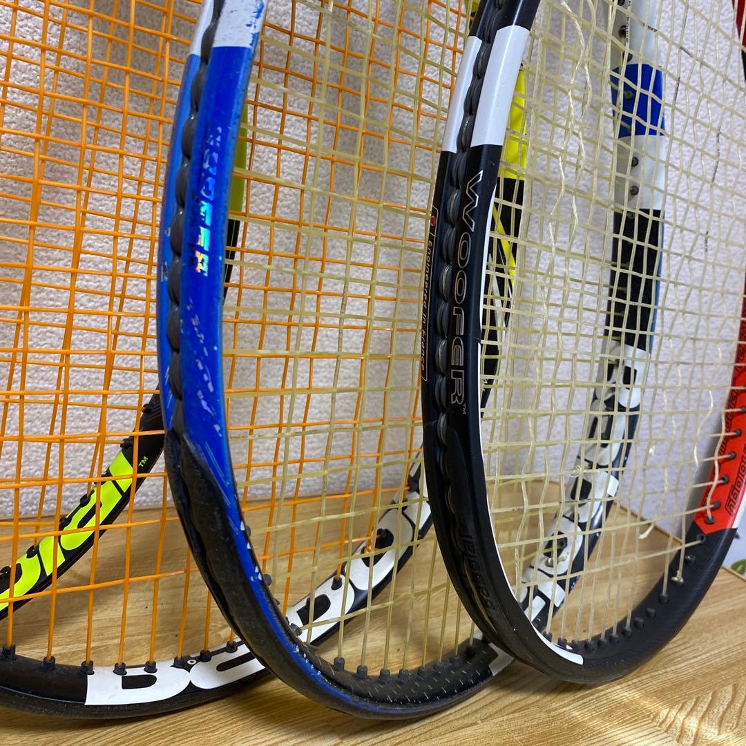 Babolat テニスラケット 4本体 エアロシリーズ