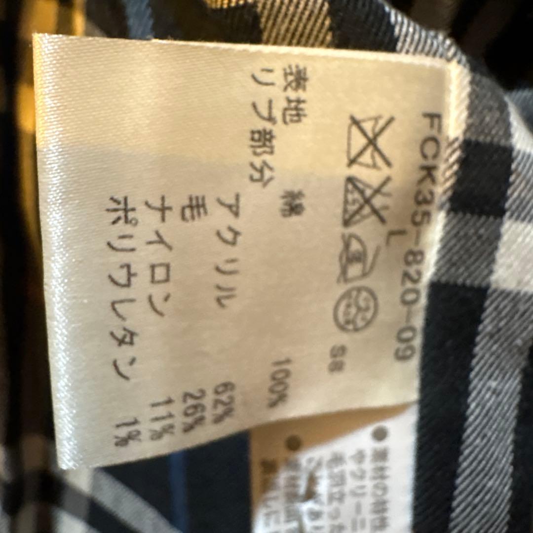 Burberry BLUERABEL メンズ　ブルゾン　Ｌ　春　黒ブラックデニム