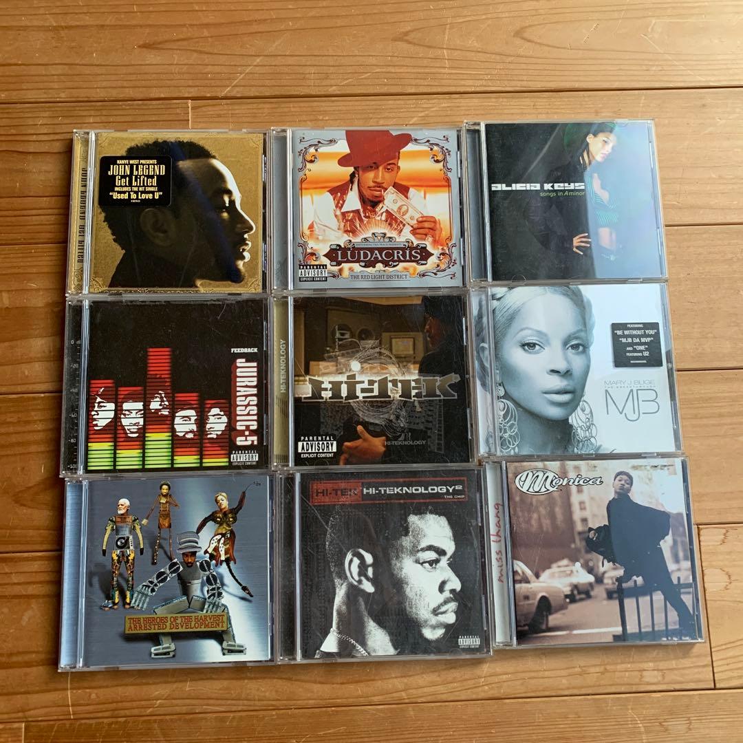 洋楽 CD コレクション まとめ ナズ エミネム ネリー DJプレミア etc