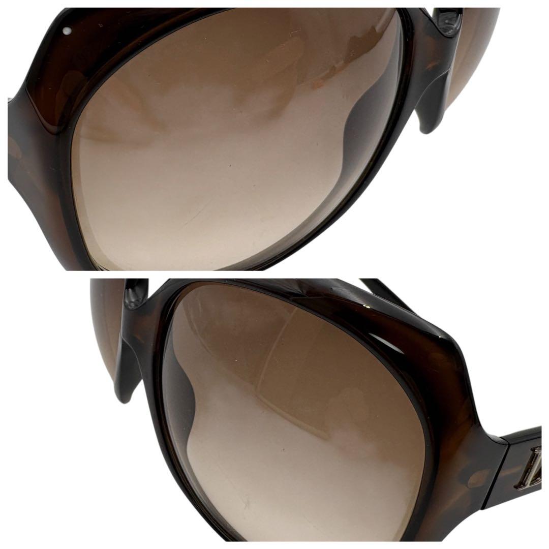 Christian Dior GLOSSY1 バタフライサングラス ブラウン