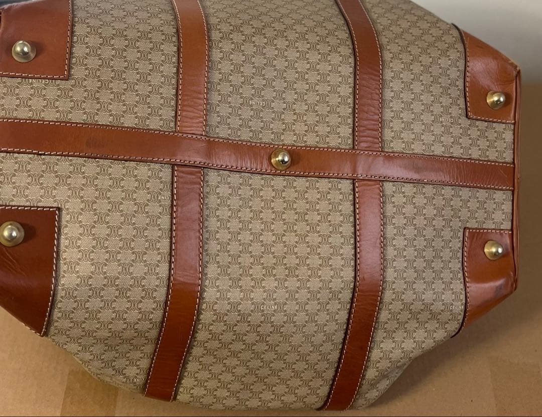 限定値下　オールド　セリーヌ　ボストン　バッグ　旅行　ヴィンテージ
