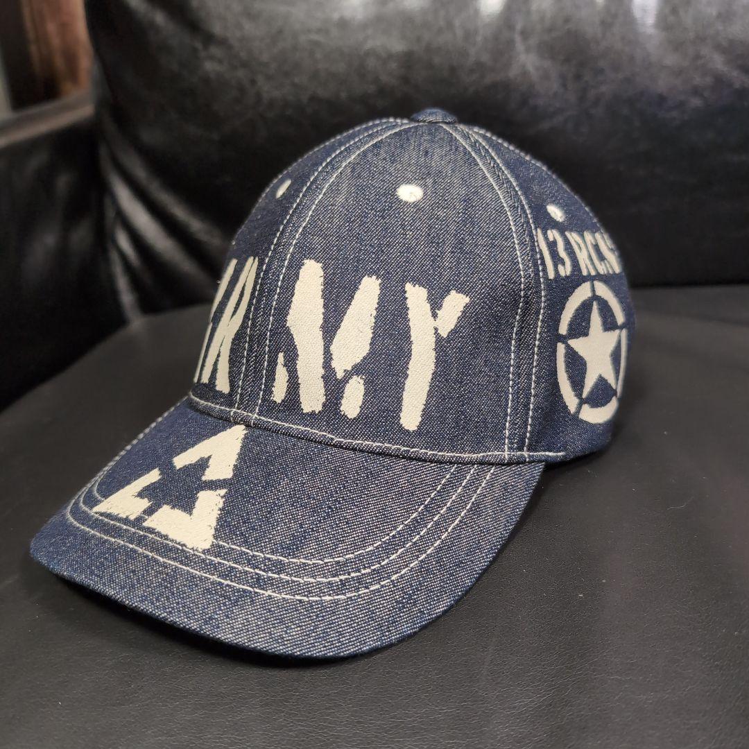 toys mccoy army cap デニム