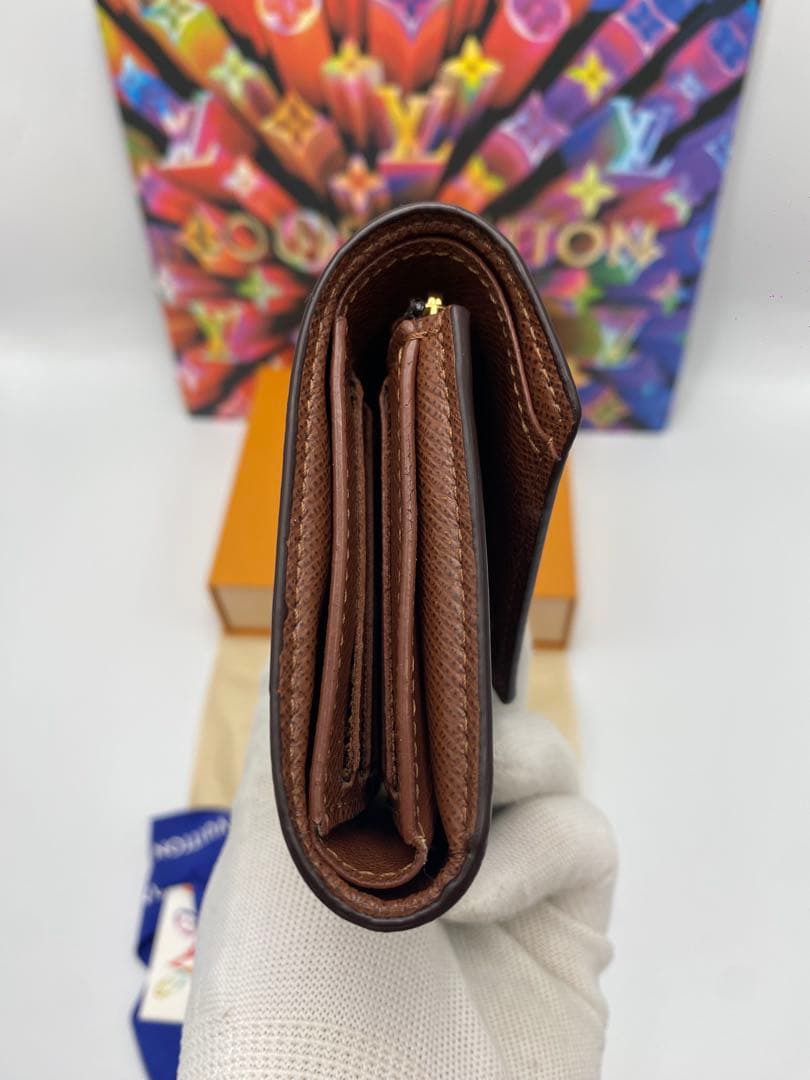 ルイヴィトン モノグラム ポルトフォイユ ヴィクトリーヌ 三つ折り財布