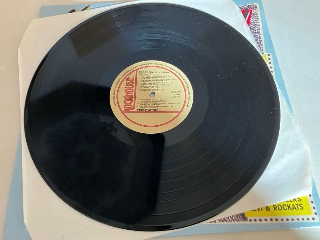 【まとめ売り】rockabillyレコード5枚セット