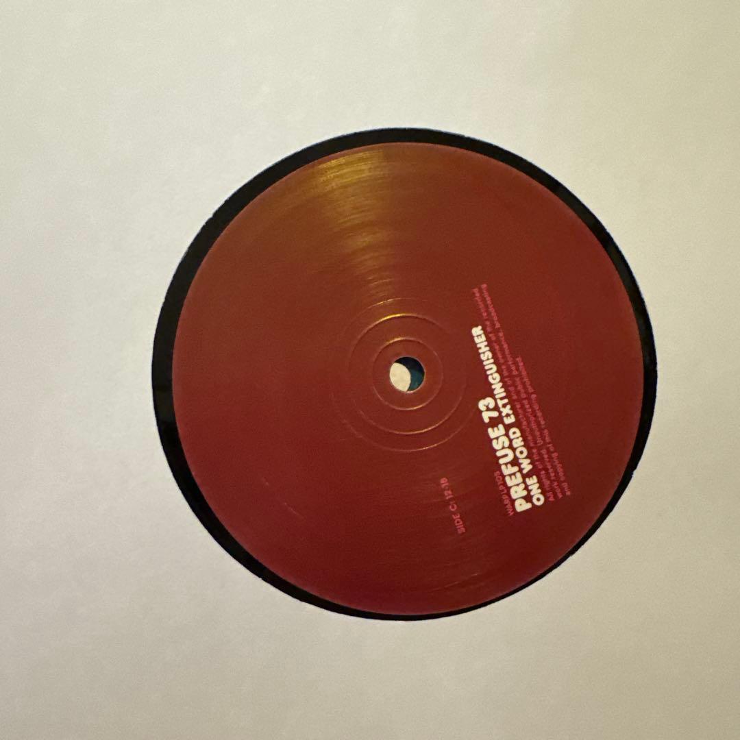 Prefuse 73 One Word Extinguisher インチレコード