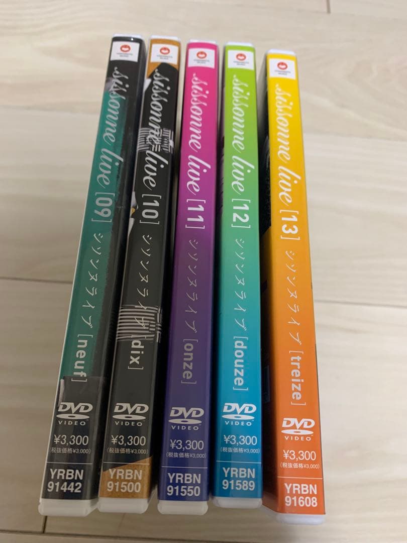 シソンヌ コントライブDVD9〜13 （5本セット）