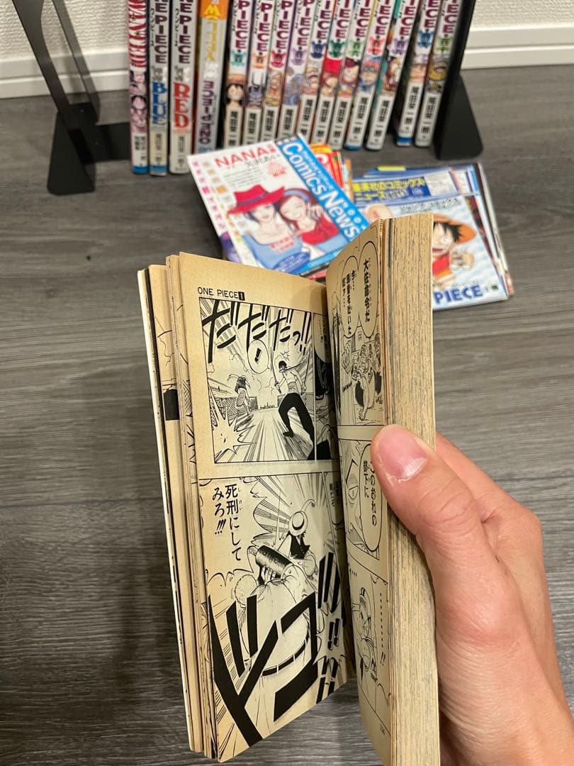 ONE PIECE 全巻セット初版(1~110+おまけ) ほぼ全てに付属品あり