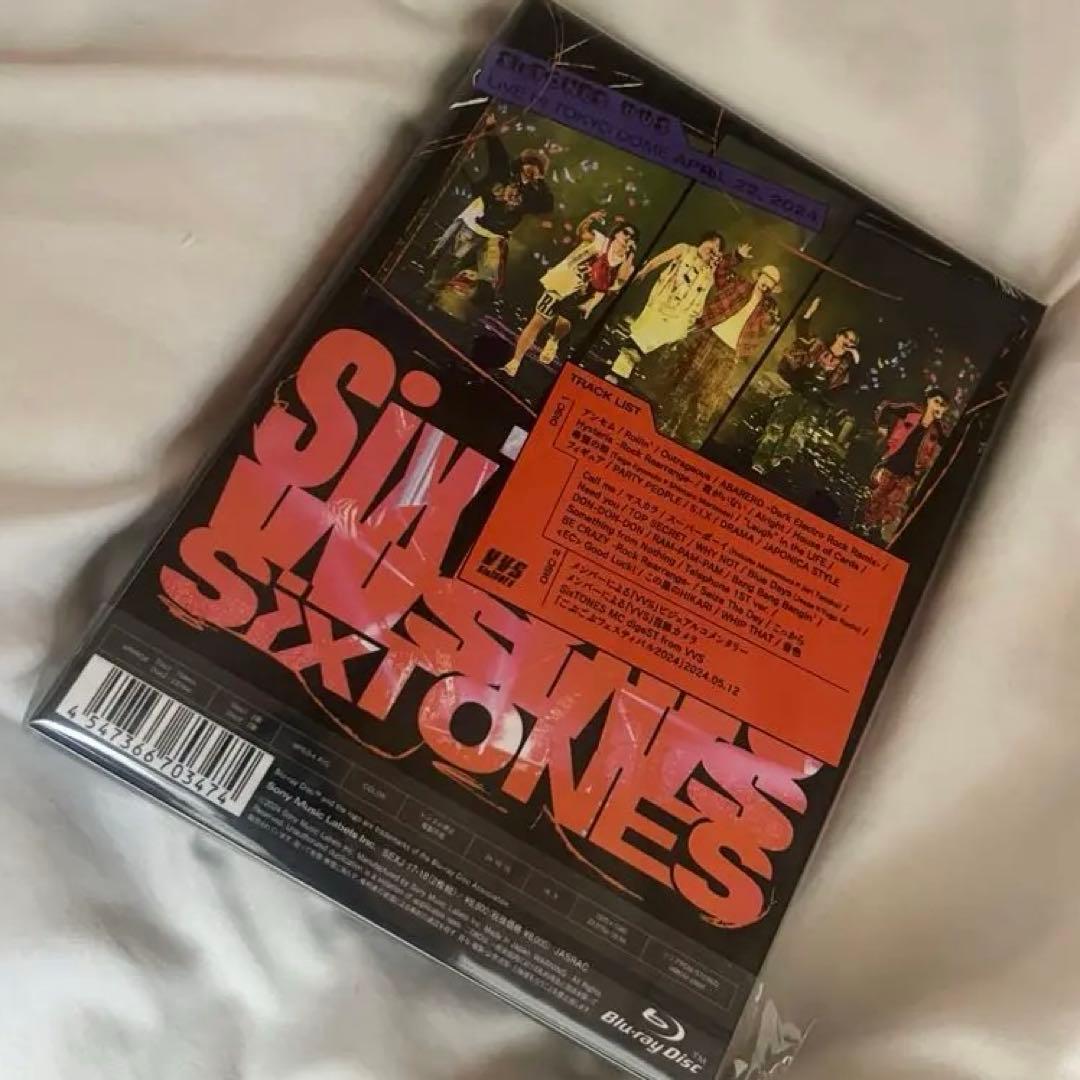 SixTONES VVS初回盤BluRay