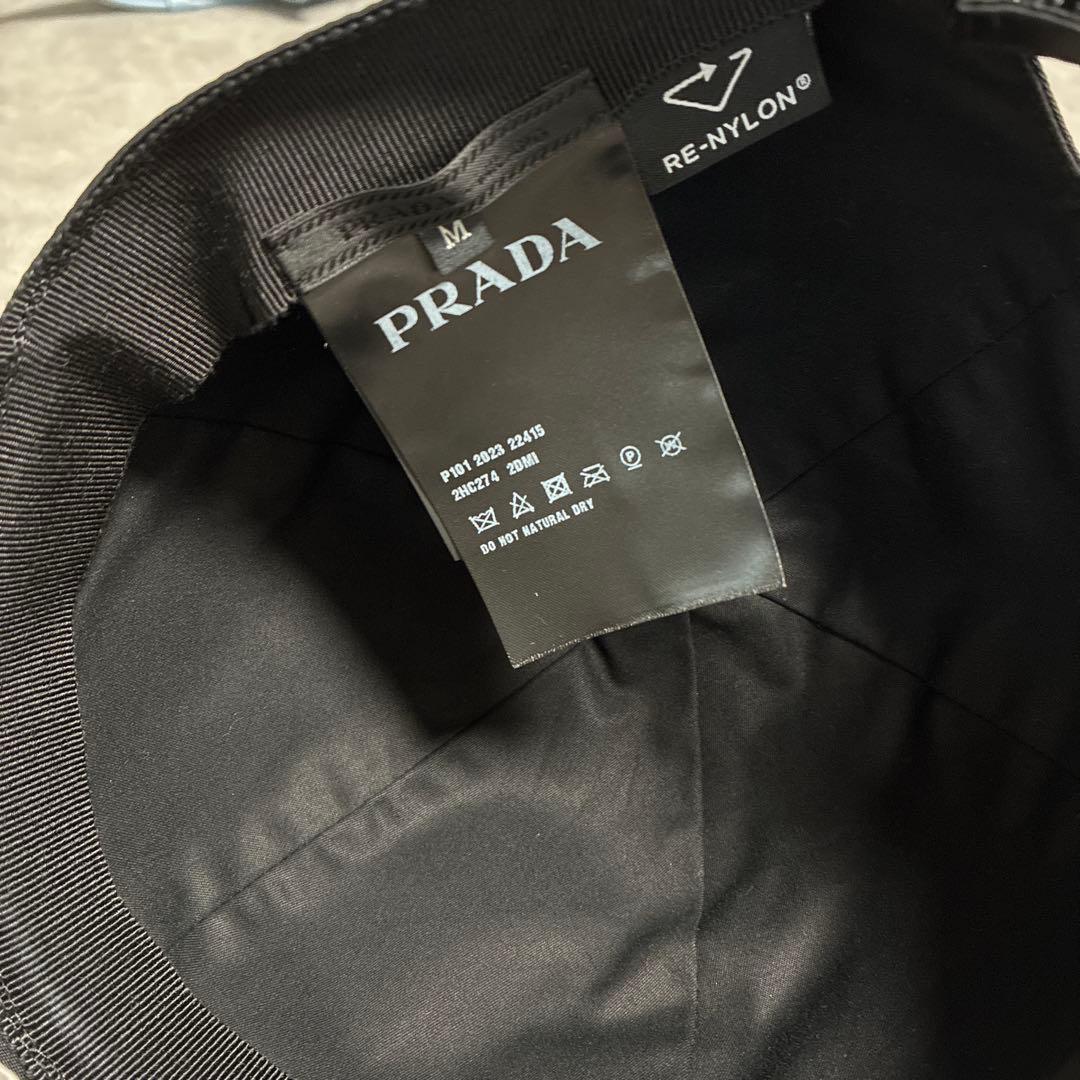 PRADA RE-NYLON ベースボールキャップ M