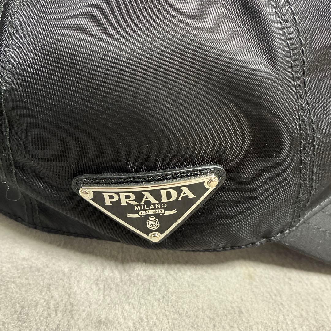 PRADA RE-NYLON ベースボールキャップ M