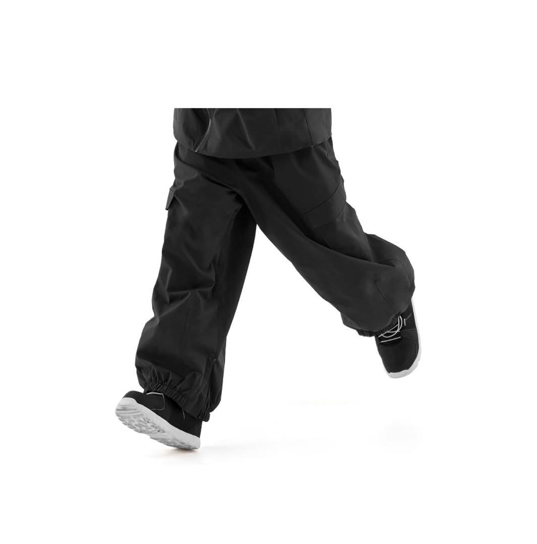 ブラックスノーボードパンツ