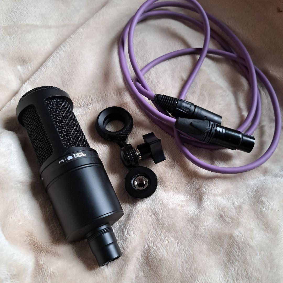 【専用出品】audio-technica AT2020 コンデンサーマイク