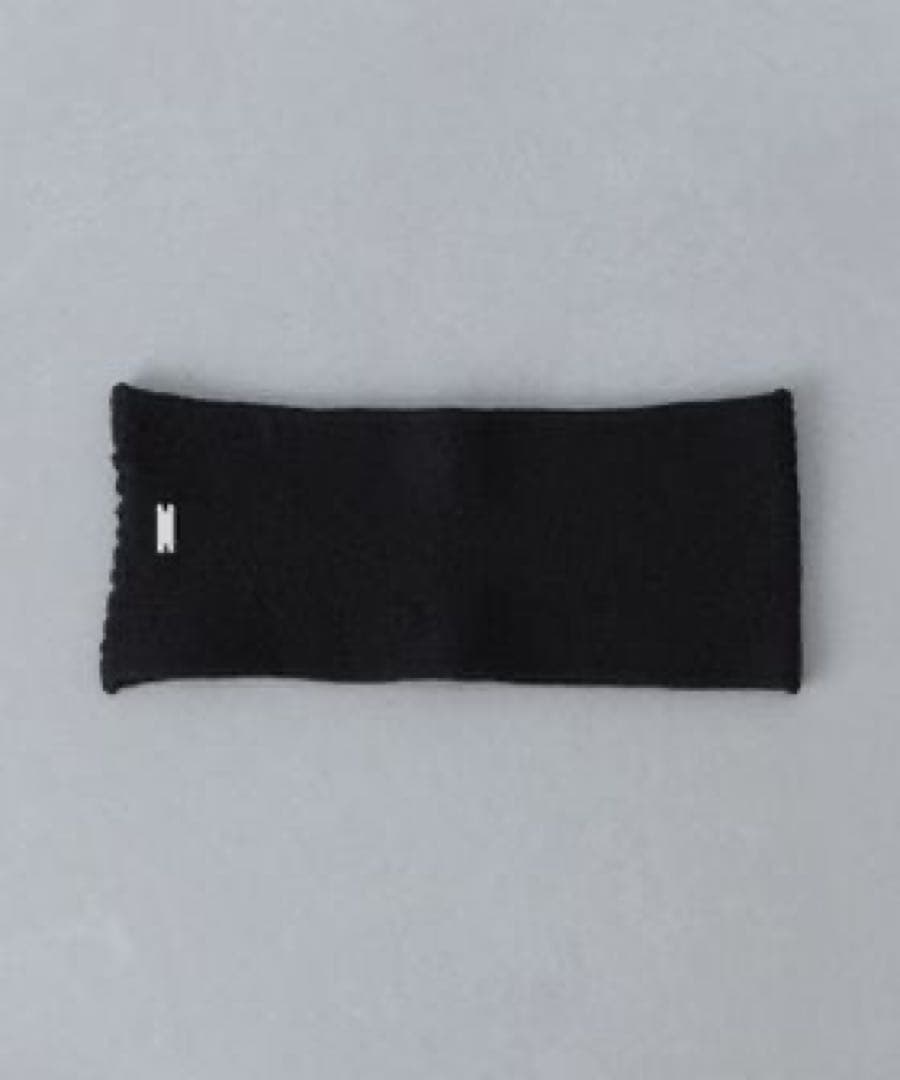 新品、未使用　＜heyep＞シルク ヘアバンド ロゴポーチ付き