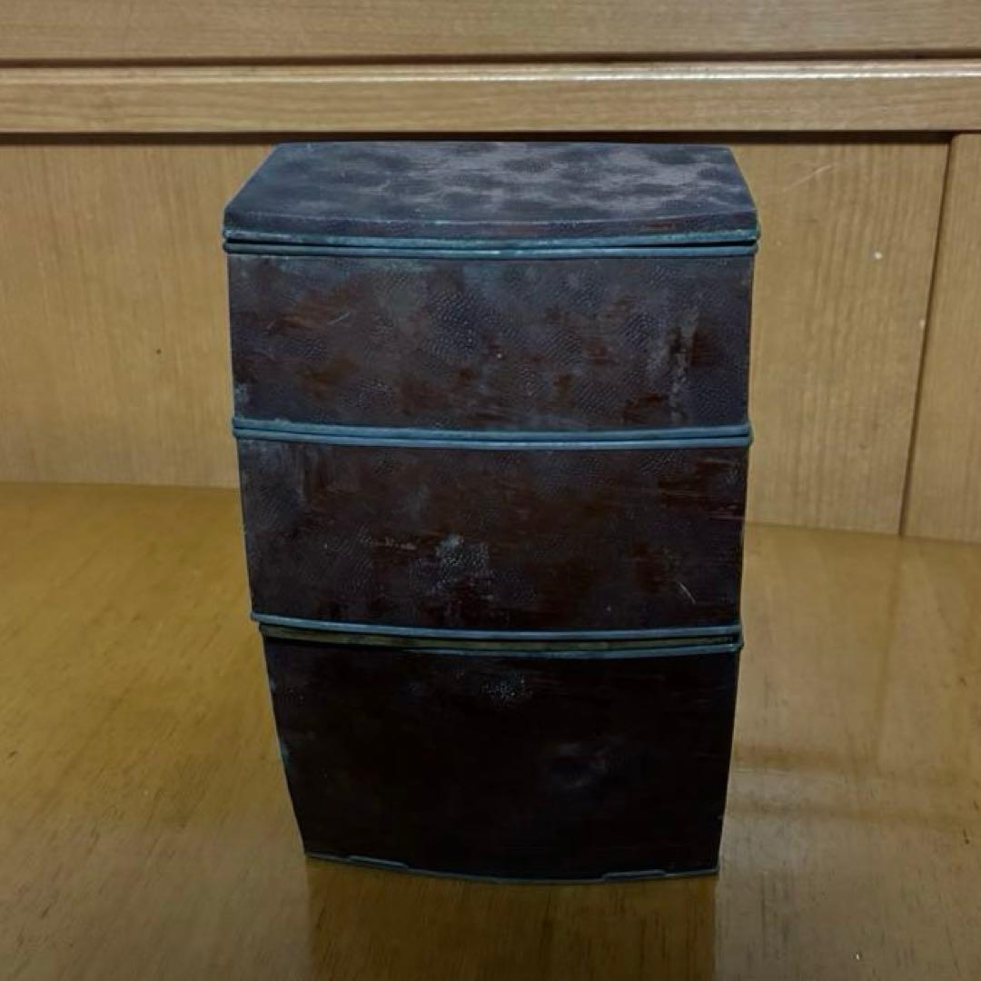 道中弁当箱　道中弁当　アンティーク　レトロ