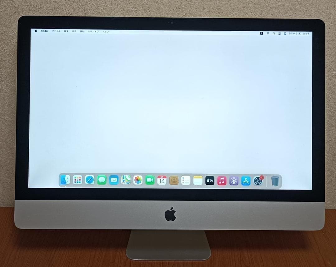 iMac 5K 27インチ i9/64GB/SSD2TB
