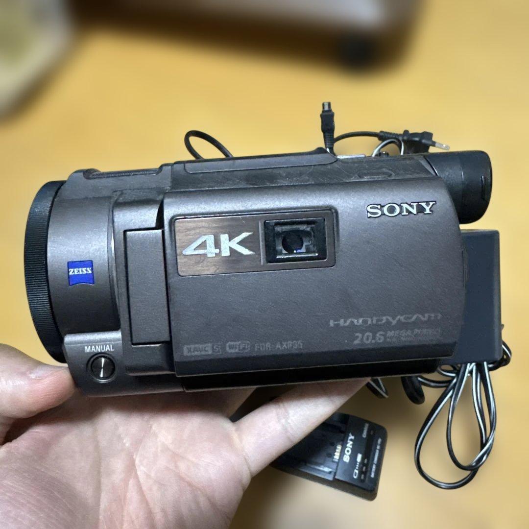 SONY FDR-AXP35 2台セット 付属品あり（1台ジャンク）