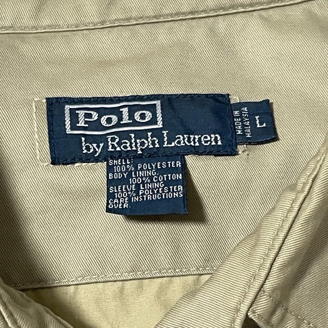 90sポロラルフローレン スイングトップ 短丈　ヴィンテージ L