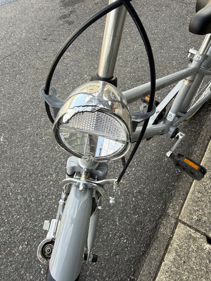 引き取り限定ジュニアシティバイク 20インチ グレー(愛知県豊田市)